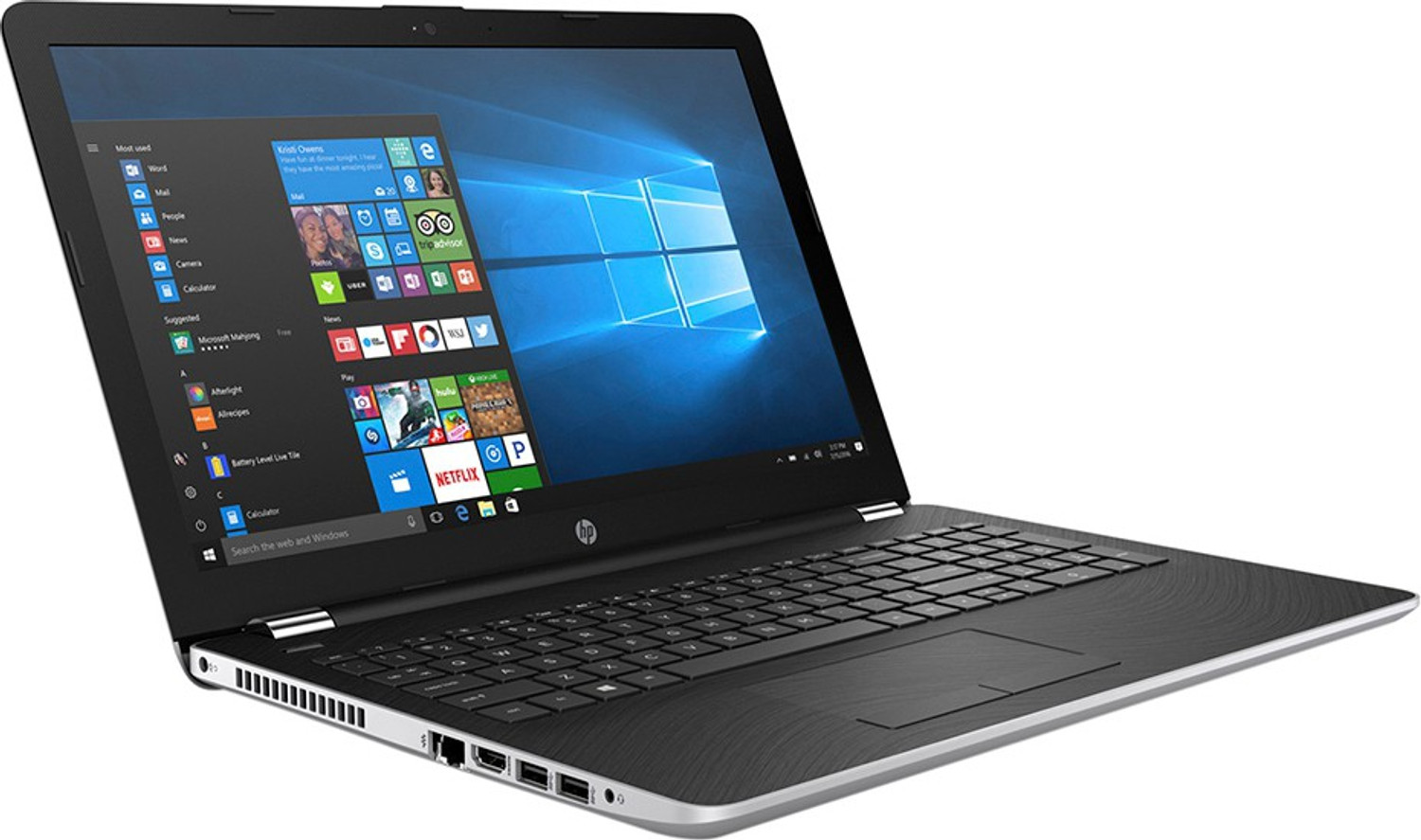 Image of HP 15 Intel Core i5 8th Gen 8250U - (8 GB /1 TB HDD /Windows 10 Home /2 GB Graphics) 15q-bu105TX Laptop