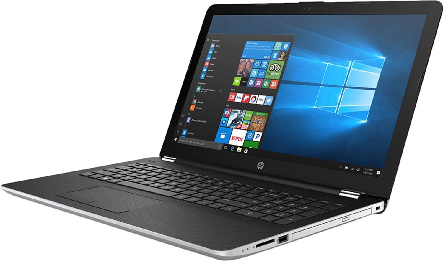 Image of HP 15 Intel Core i5 8th Gen 8250U - (8 GB /1 TB HDD /Windows 10 Home /2 GB Graphics) 15q-bu105TX Laptop