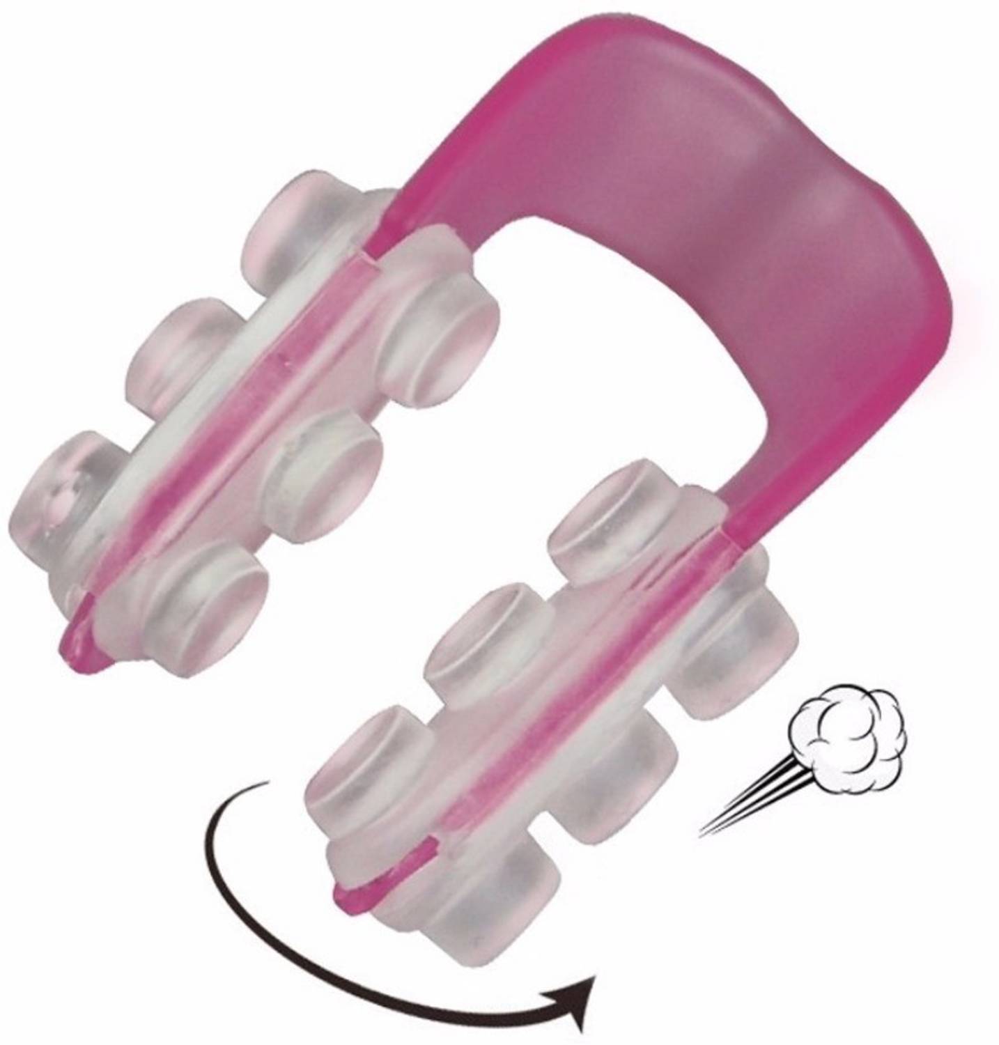AVB Pink 1 Pcs Nose Up Lifting Shaping Sliming Clip Clipper Beauty Tool Pink Bridge Straightening Massager Nose Slimmer Nose Shaper