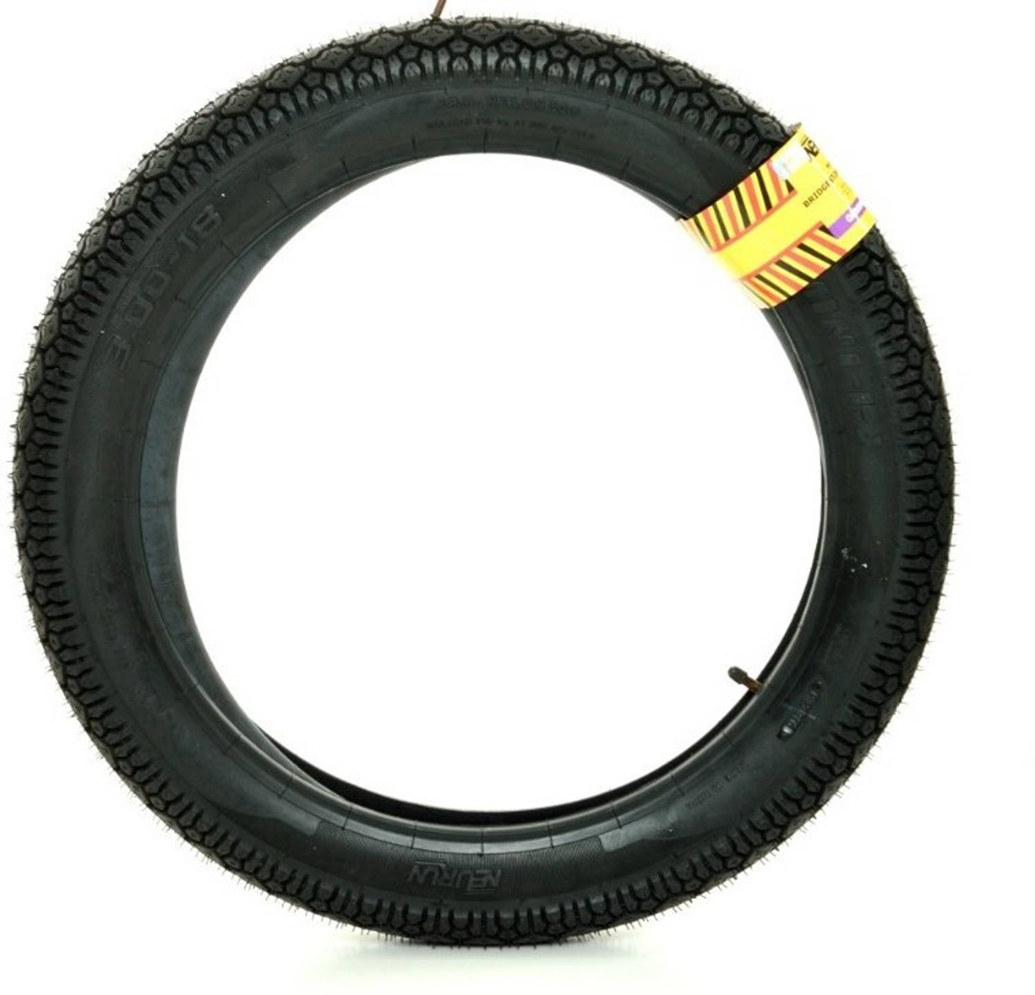 BRIDGESTONE 300 R 18 45.7 cm x 7 cm Front & Rear Two Wheeler Tyre