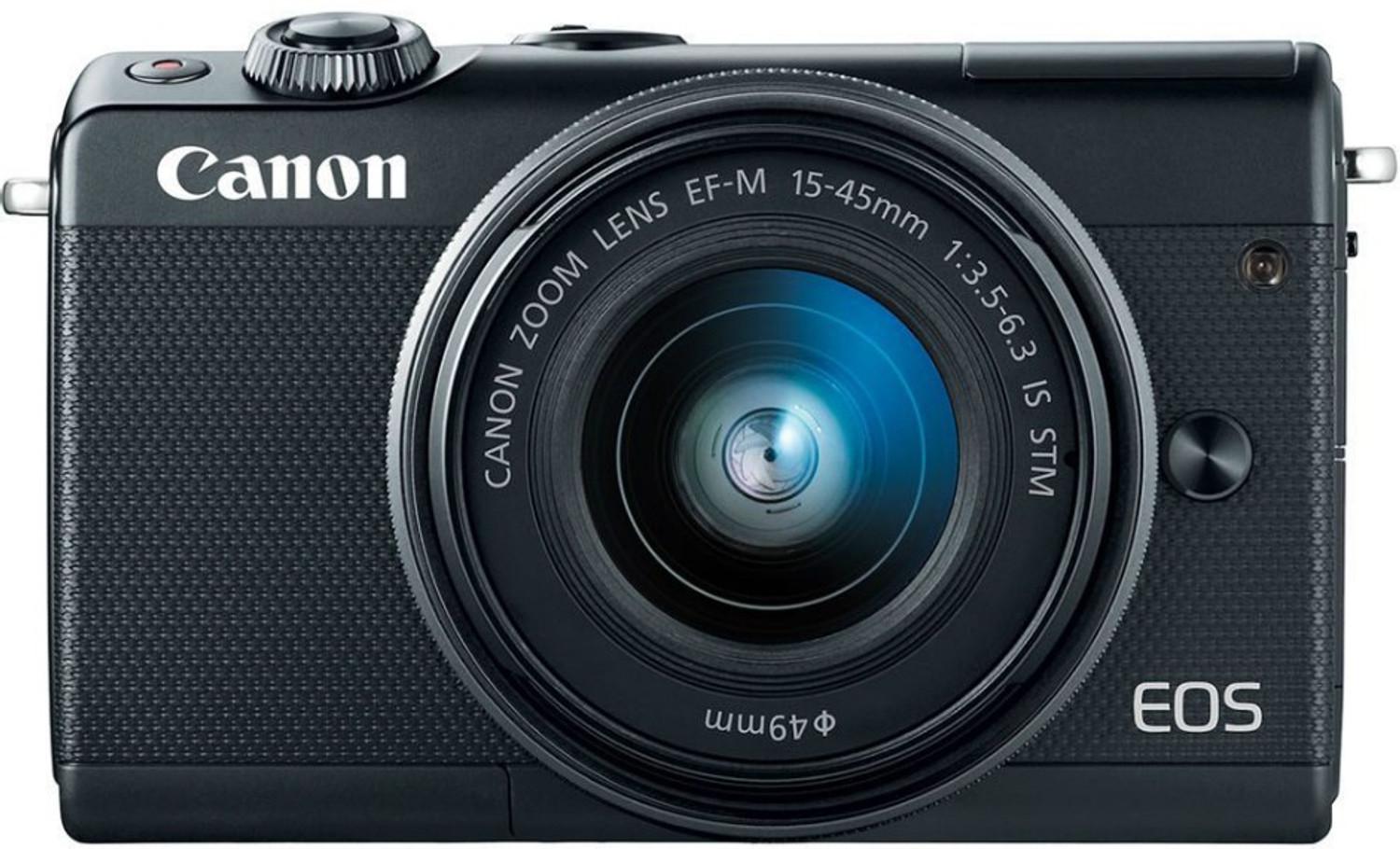 Image of Canon M100 Mirrorless Camera Body with Single Lens EF-M 15-45 mm IS STM