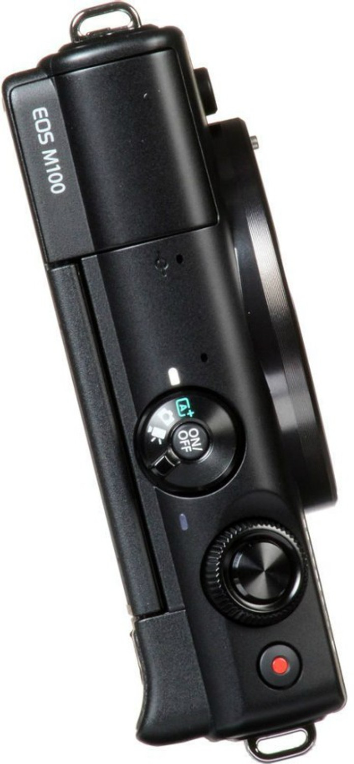 Image of Canon M100 Mirrorless Camera Body with Single Lens EF-M 15-45 mm IS STM