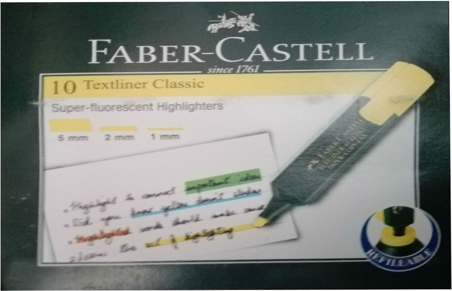 Image of FABER-CASTELL Textliner Classic Pink Pack