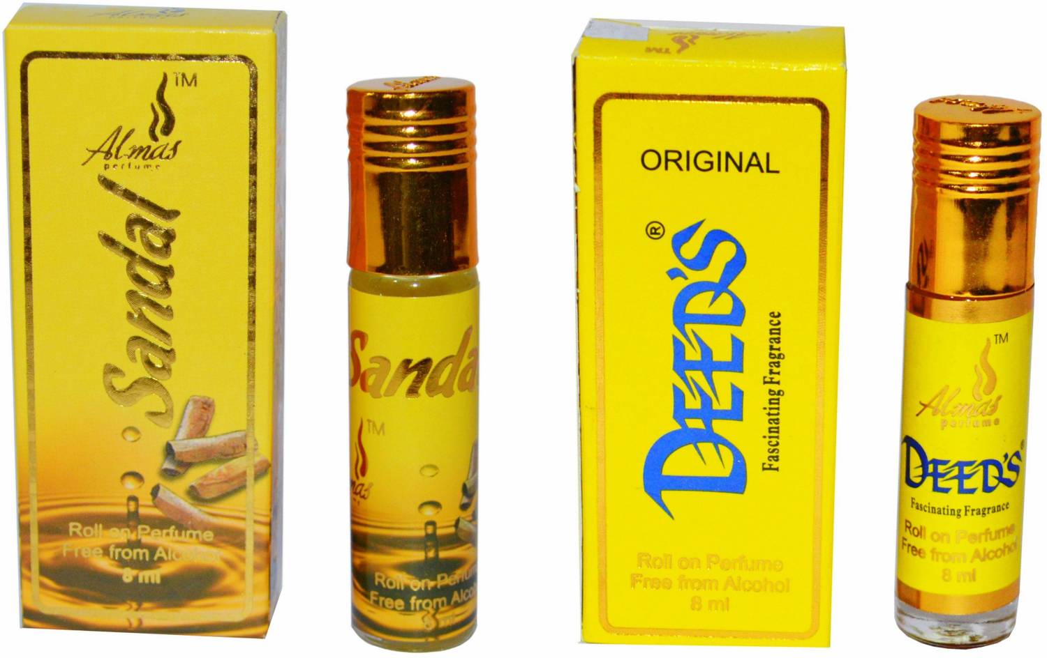 Almas Fascinating Sandal Floral Attar