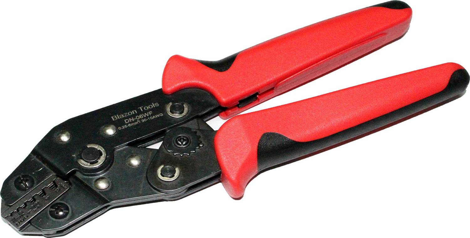 Blazon Tools BZT-DN-06WF 0.25-6mm2 mini Cable ferrule crimping tool, cable sleeves crimping plier AWG 23-10 bootlace connectors Manual Crimper