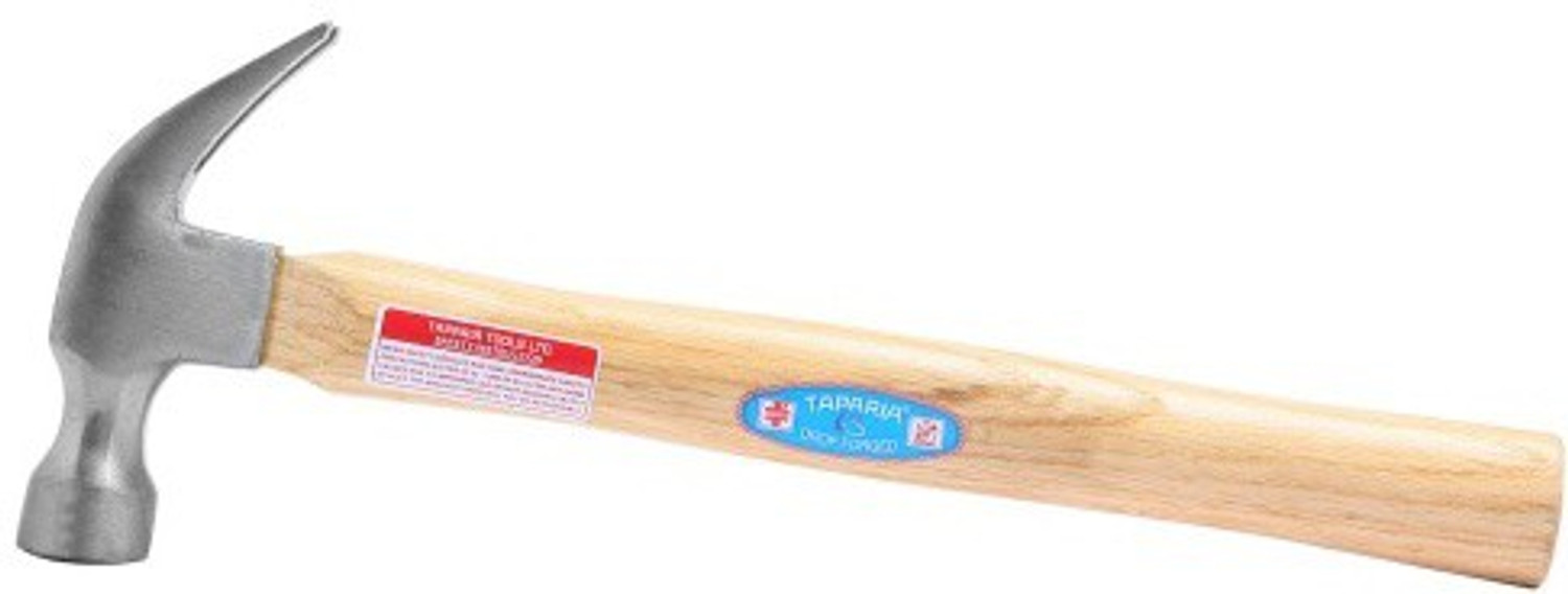 Image of TAPARIA 340 grams heavy duty claw hammer Curved Claw Hammer