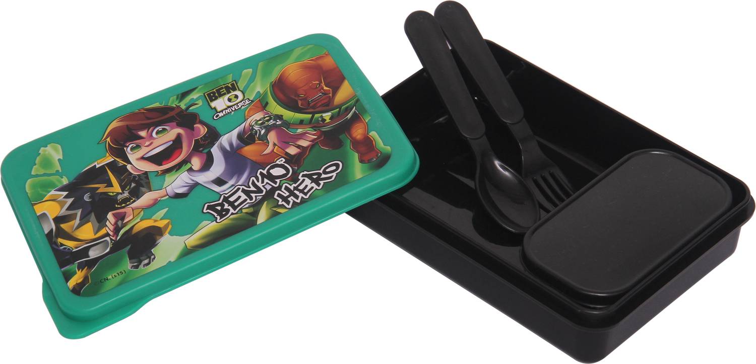 Cartoon Network GENUINE LICENSED 10 LUNCH BOX - HMHILB 750ML-BEN 1 Containers Plastic Office Lunch Box