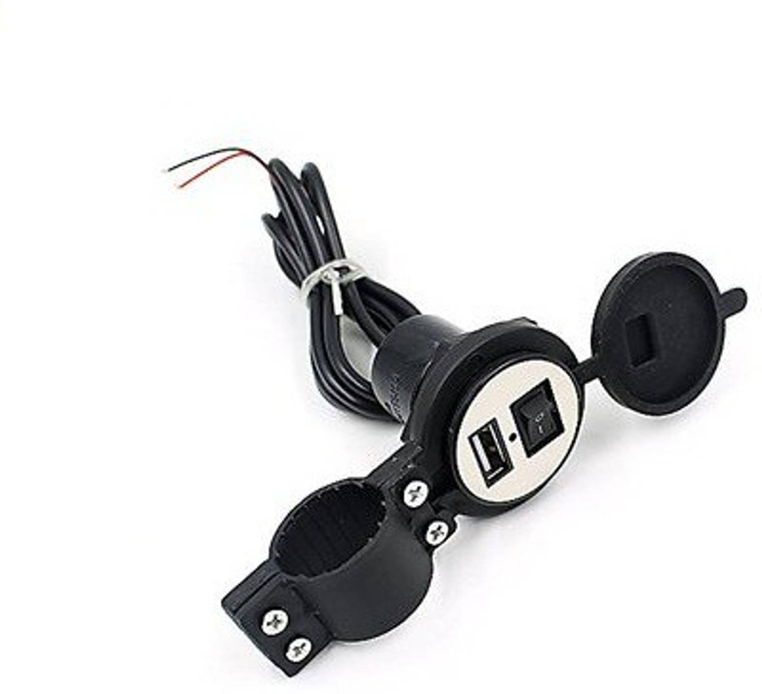 ACCESSOREEZ Waterproof USB Phone Adapter 2 A Bike Mobile Charger