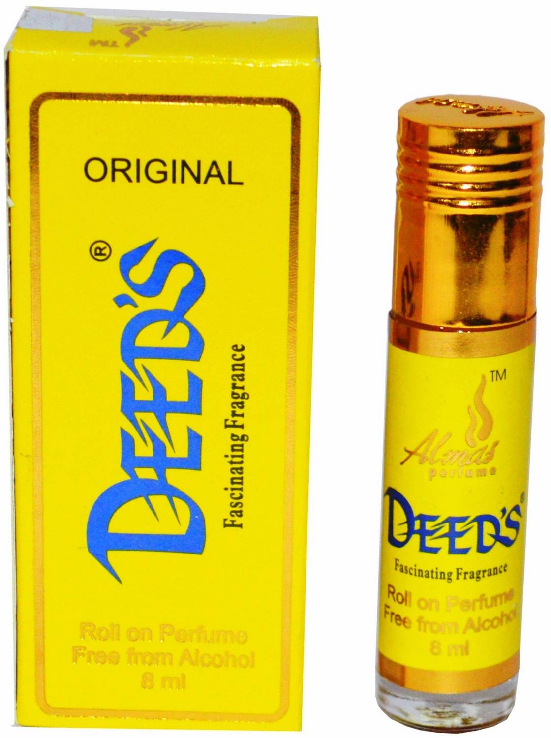 Almas DEEDS GOLD fragrance special pack pocket Floral Attar