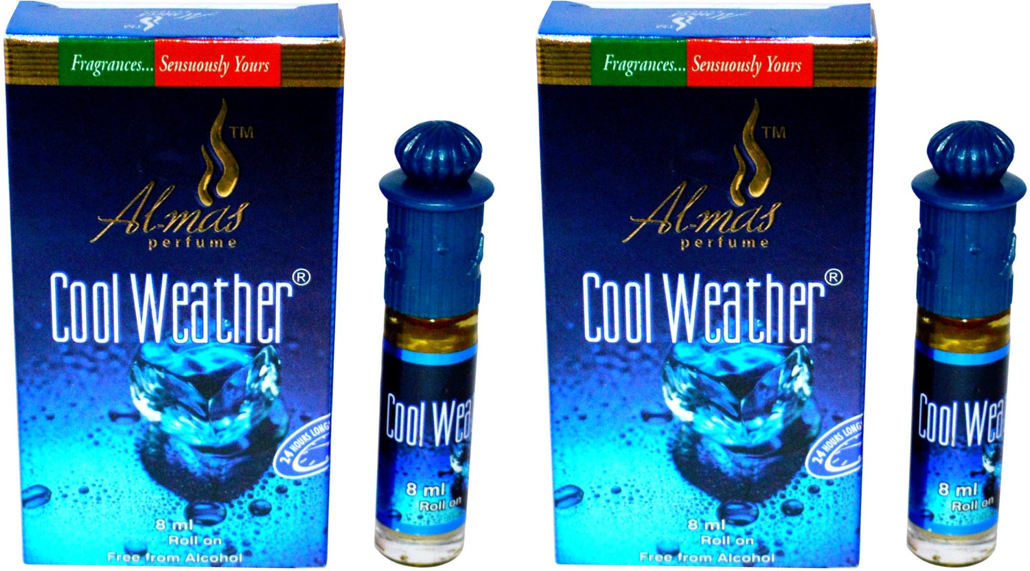 Image of Almas Cool Weather Pocket Perfume. Eau de Parfum - 16 ml