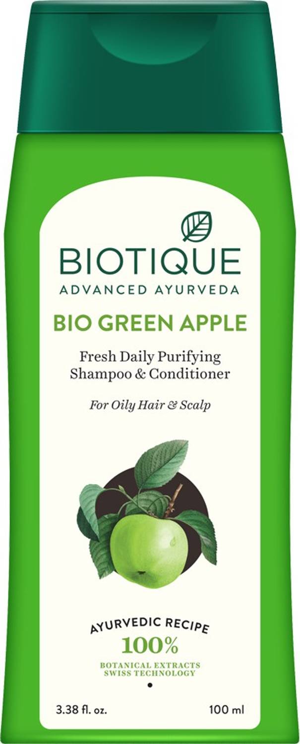 BIOTIQUE Green Apple Shampoo & Conditioner