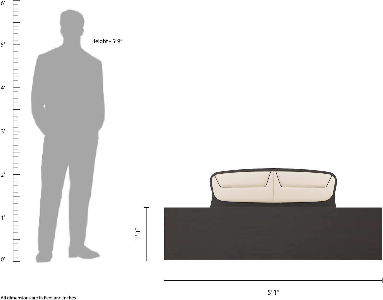 Image of Parin LED Engineered Wood Queen Hydraulic Bed, 90.17 cm x 158.1 cm (2.96 ft x 5.19 ft)