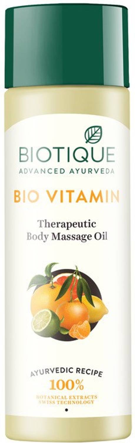 BIOTIQUE Bio Vitamin Therapeutic Body Massage Oil