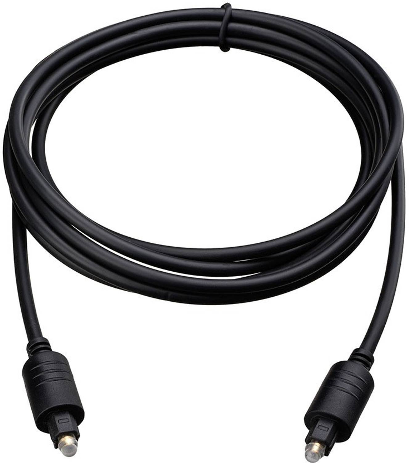 DazzelOn TV-out Cable 1.5 Meter Toslink Digital Fiber Optical Cable (Black)