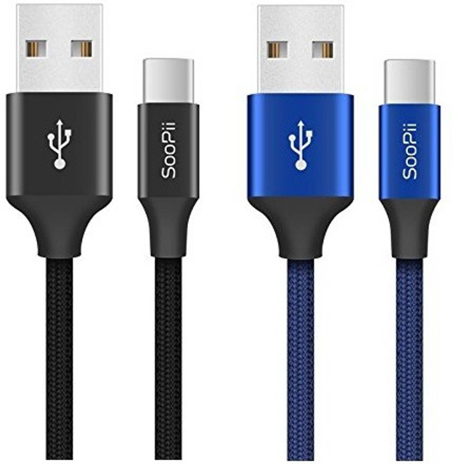 Soopii USB Type C Cable 1 m Nylon Premium Charging