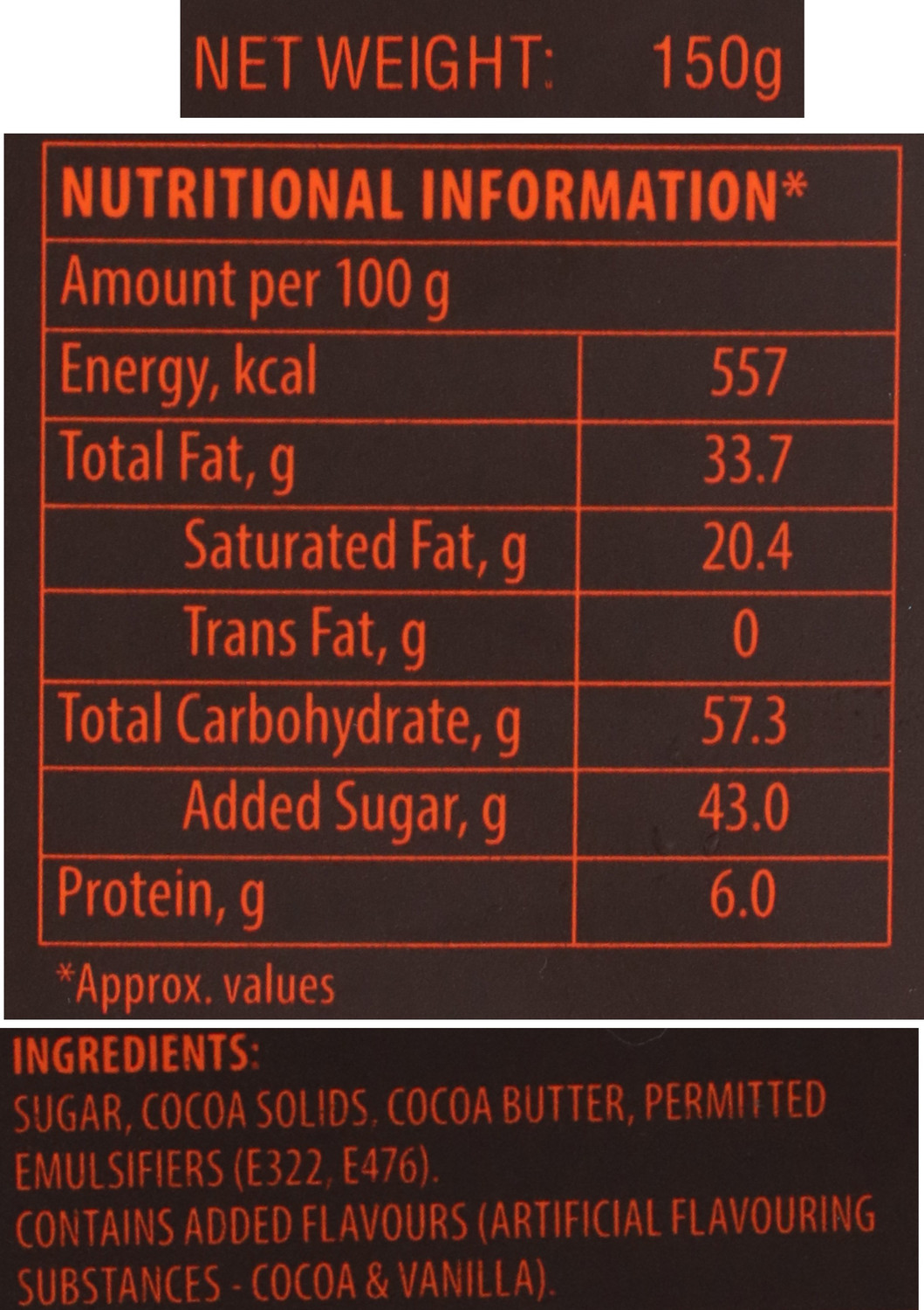 Image of Amul Dark Chocolate Bars