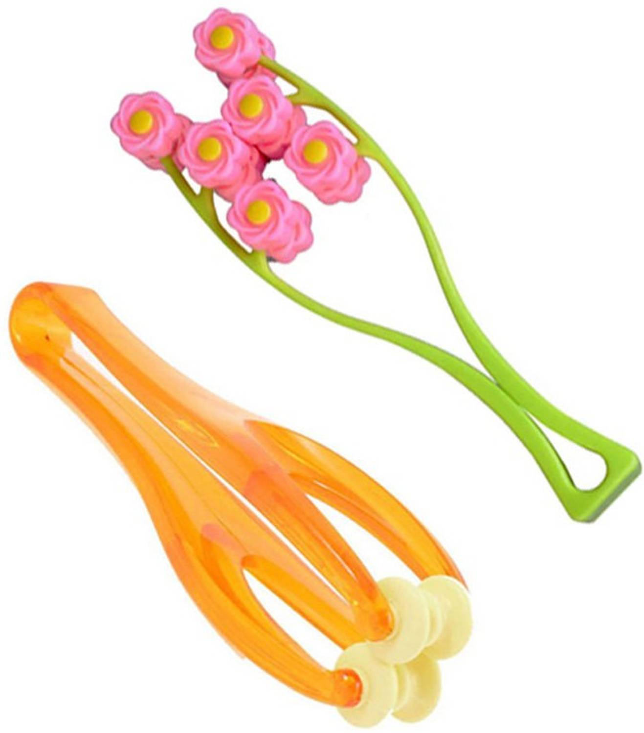 Accufit AF13 Face-Up Facial Roller Face Massager + Finger Messager for Beautiful Hand Massager