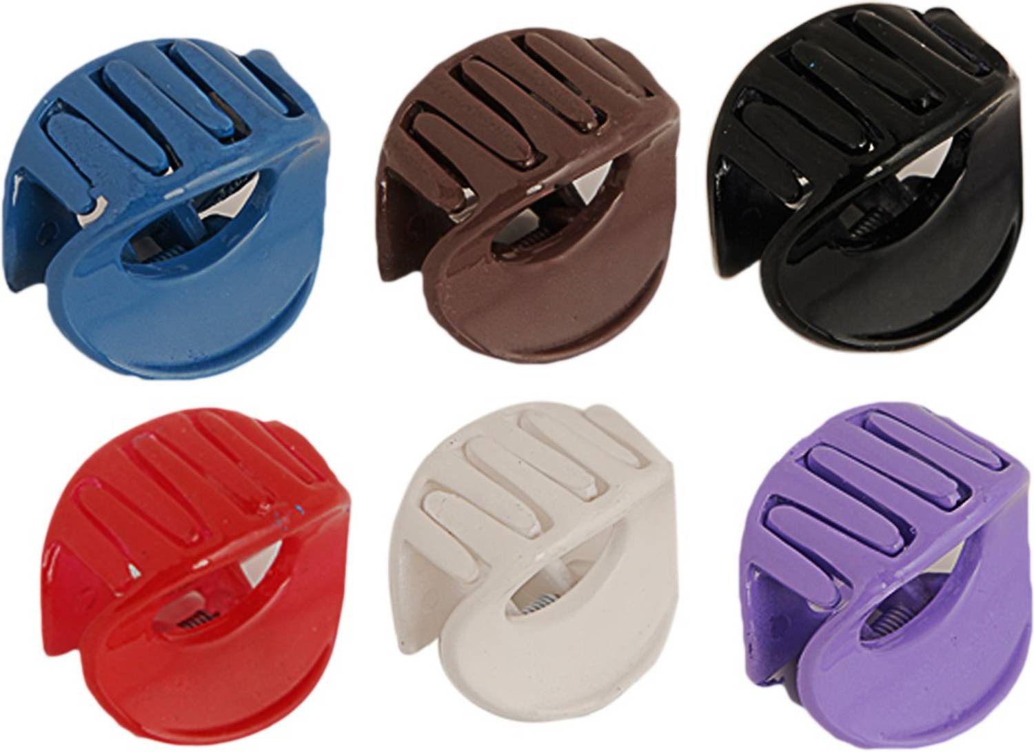 AccessHer Multi Color Acrylic Material Stone Butterfly clip For Women Hair Claw