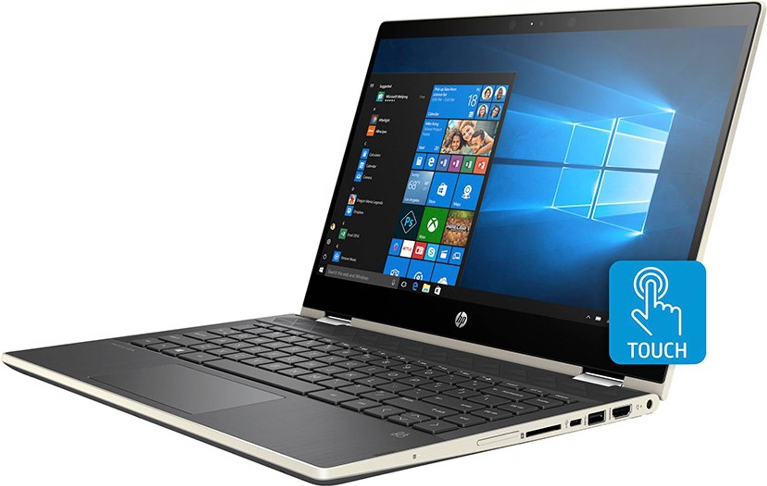 touch screen hp x360 core i5 8th gen