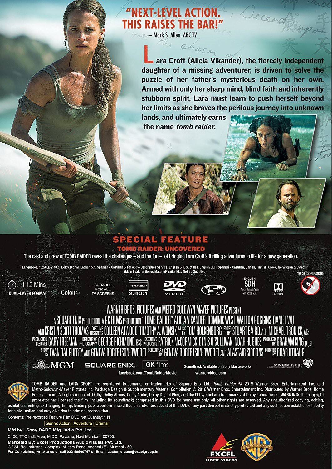 TOMBRAIDERパンフレット Tomb Raider (2018) Price in India - Buy Tomb Raider (2018) online