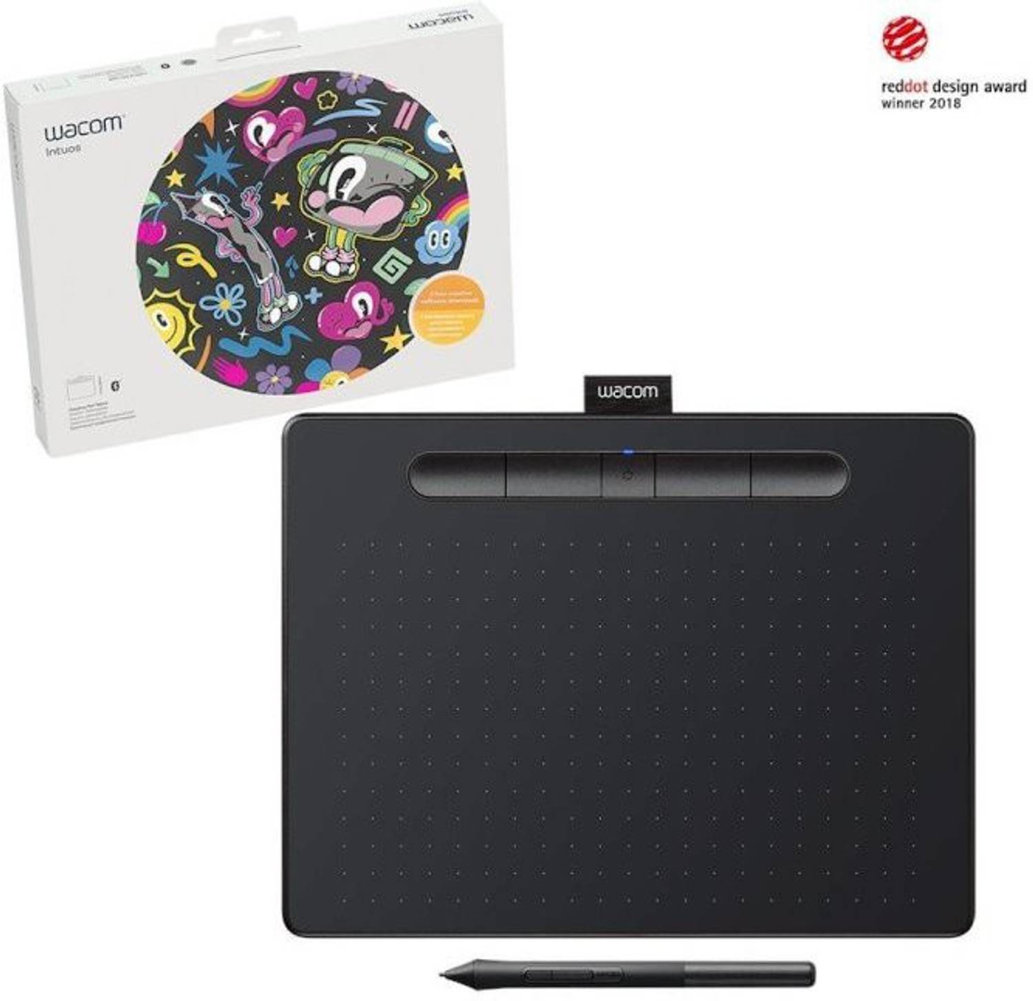 WACOM CTL-6100WL/K0-CA INTUOS SMALL 5.3 x 8.5 inch Graphics Tablet