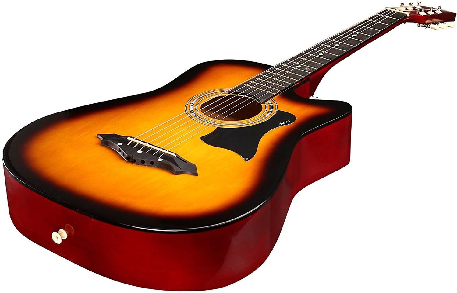 Juarez JRZ38C/3TS Acoustic Guitar Black - Image 3