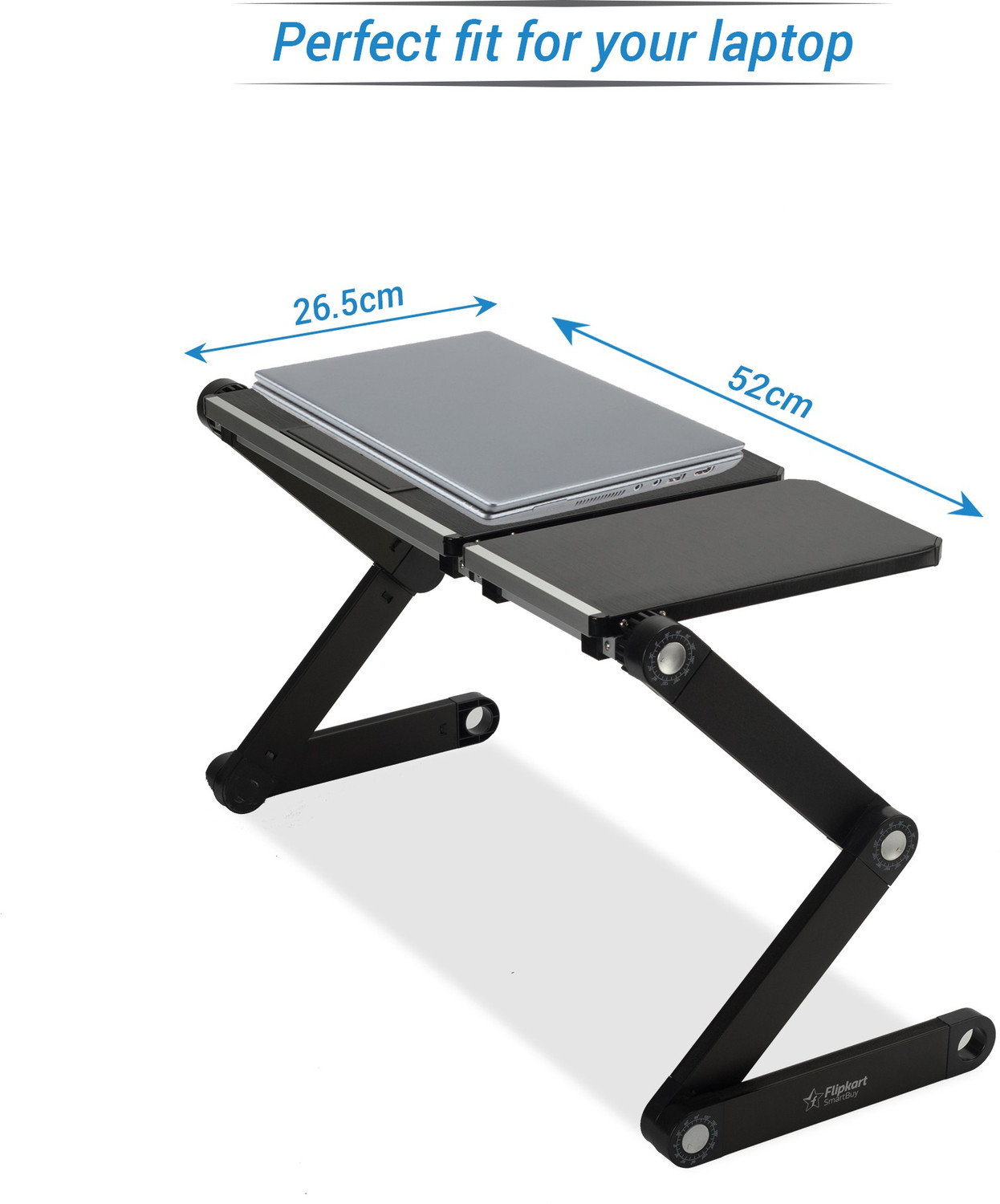 Image of Flipkart SmartBuy Metal Portable Laptop Table
