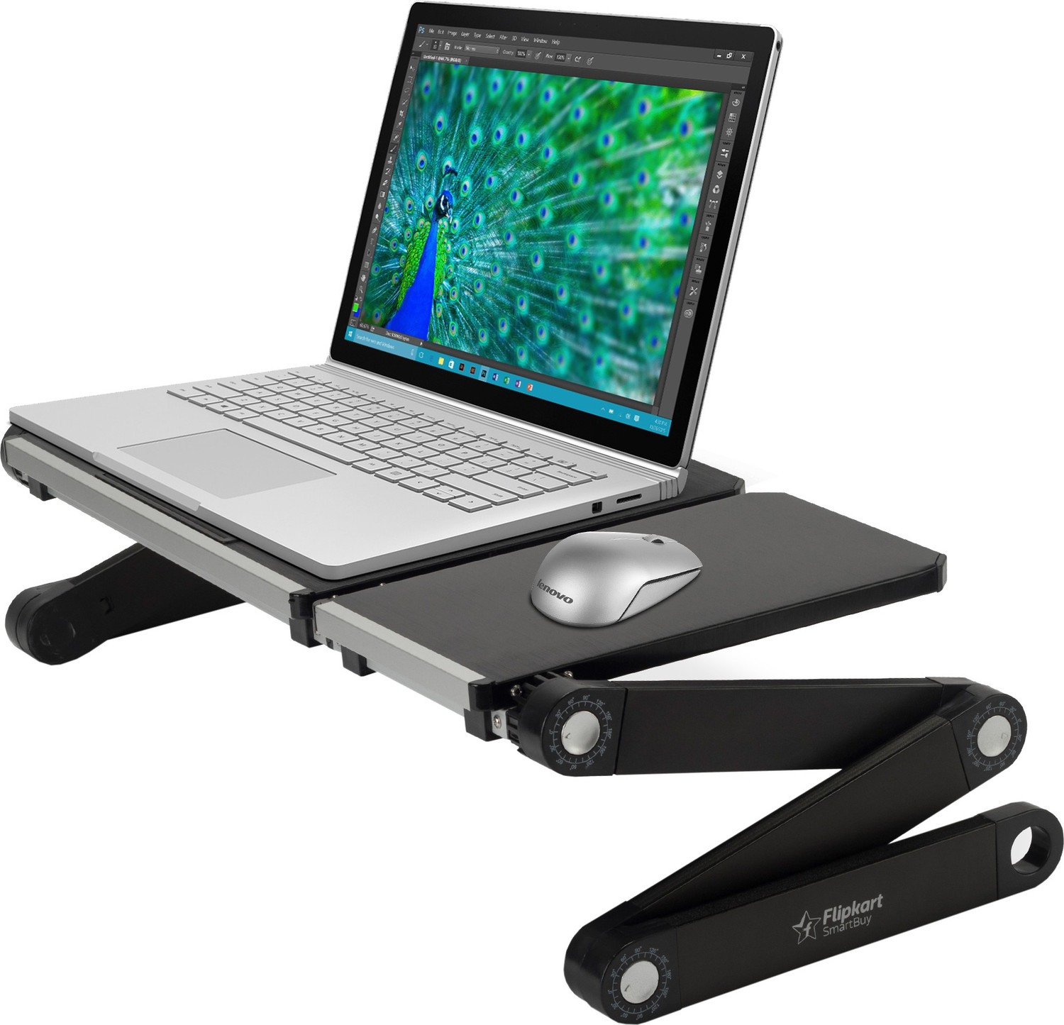 Image of Flipkart SmartBuy Metal Portable Laptop Table