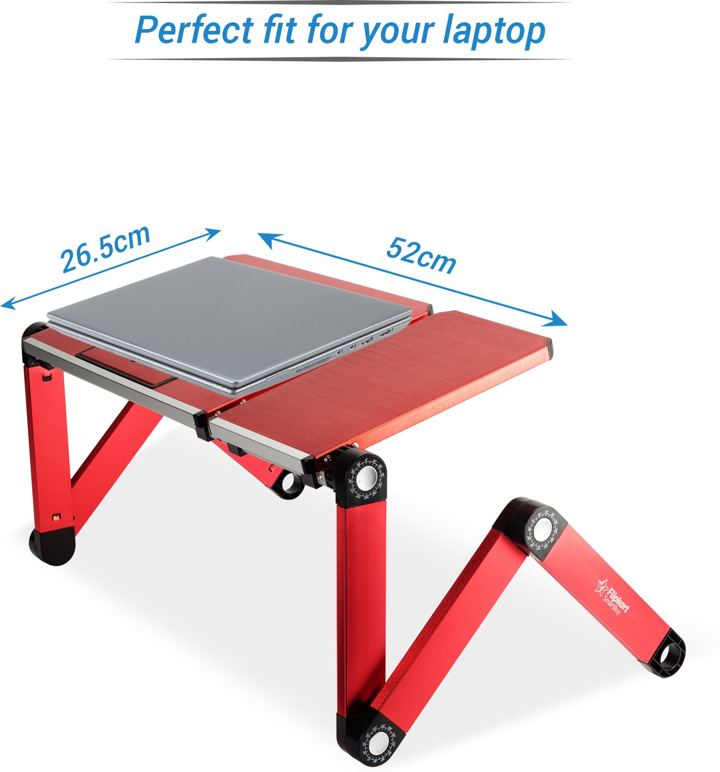 Image of Flipkart SmartBuy Metal Portable Laptop Table