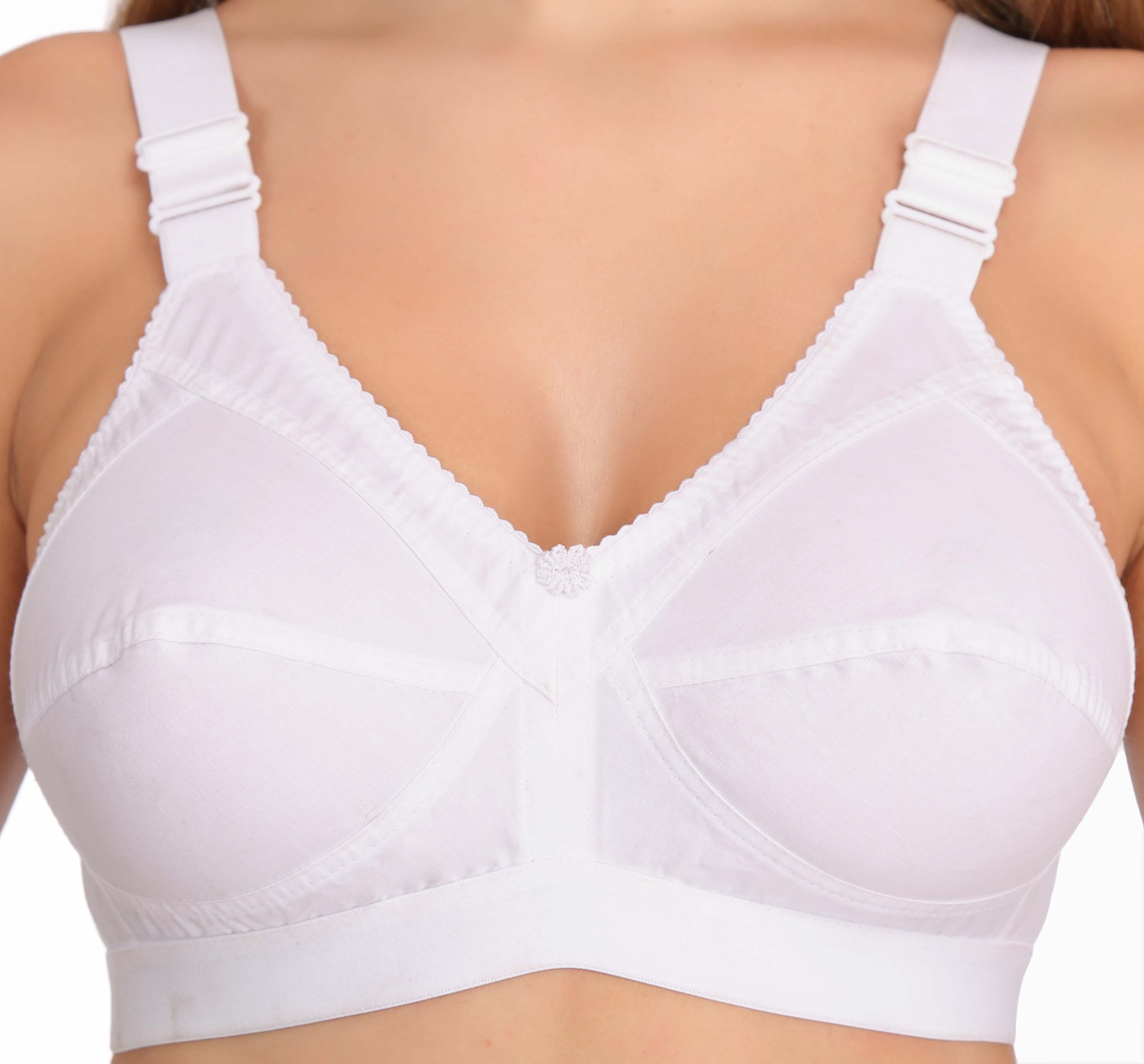Image of Eve's Beauty White Women Full Coverage Bra