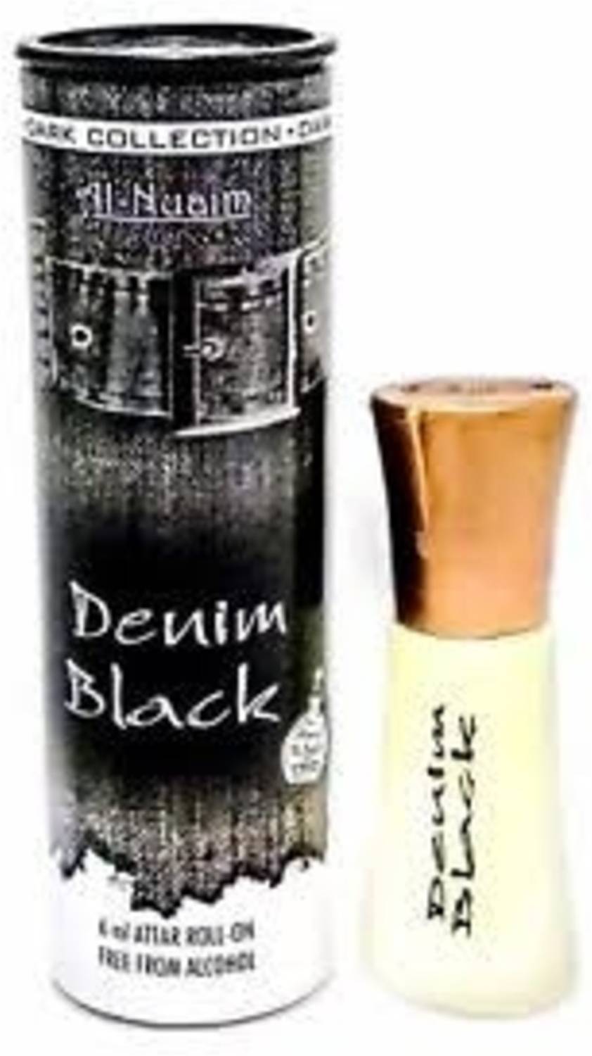 Al Nuaim Denim Black Attar 6ML Floral Attar