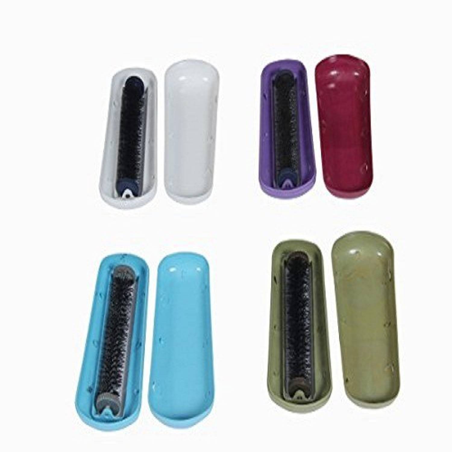 Aryshaa Multipurpose Magic Roller Brush For Carpet/Sofa/Bedsheets/Car Seats (Pack of 4Pcs) Plastic Dry Brush