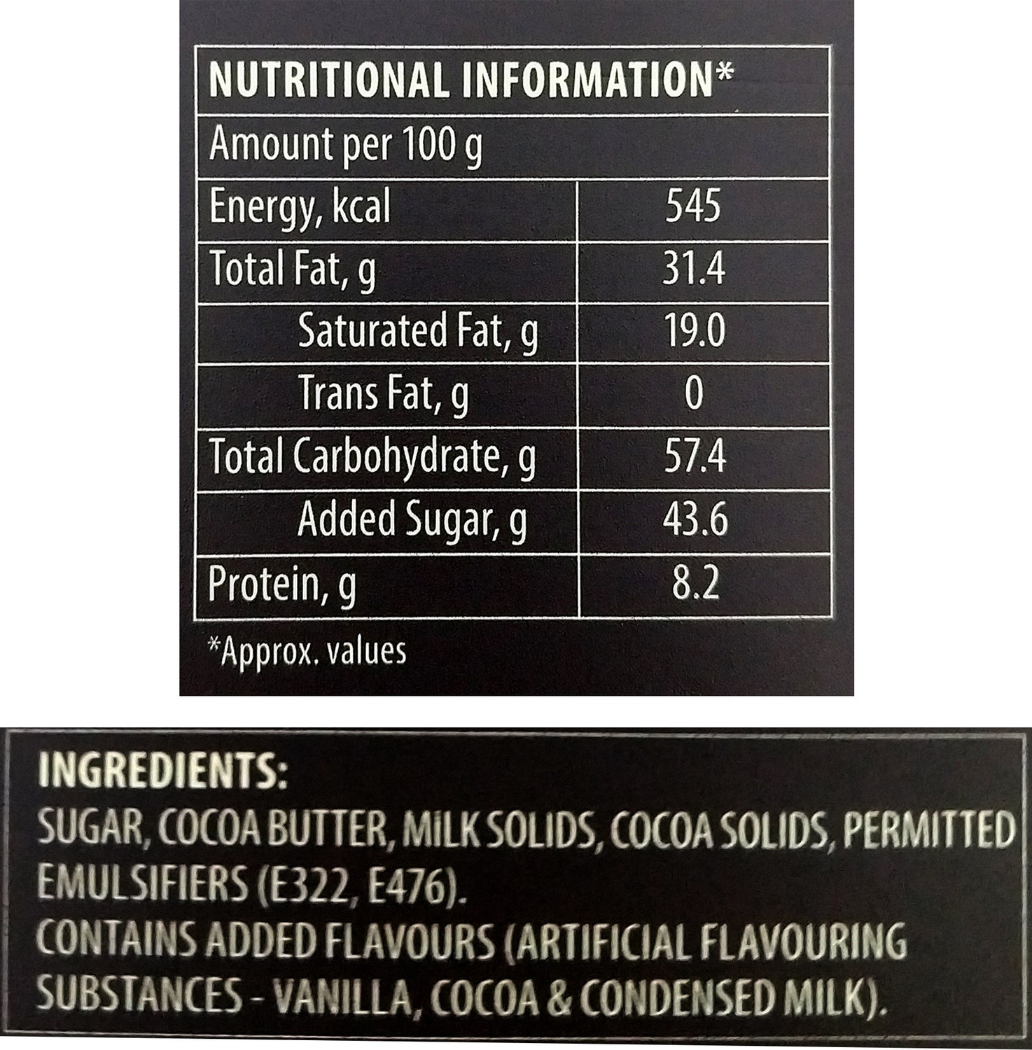 Image of Amul Milk Chocolate Bars