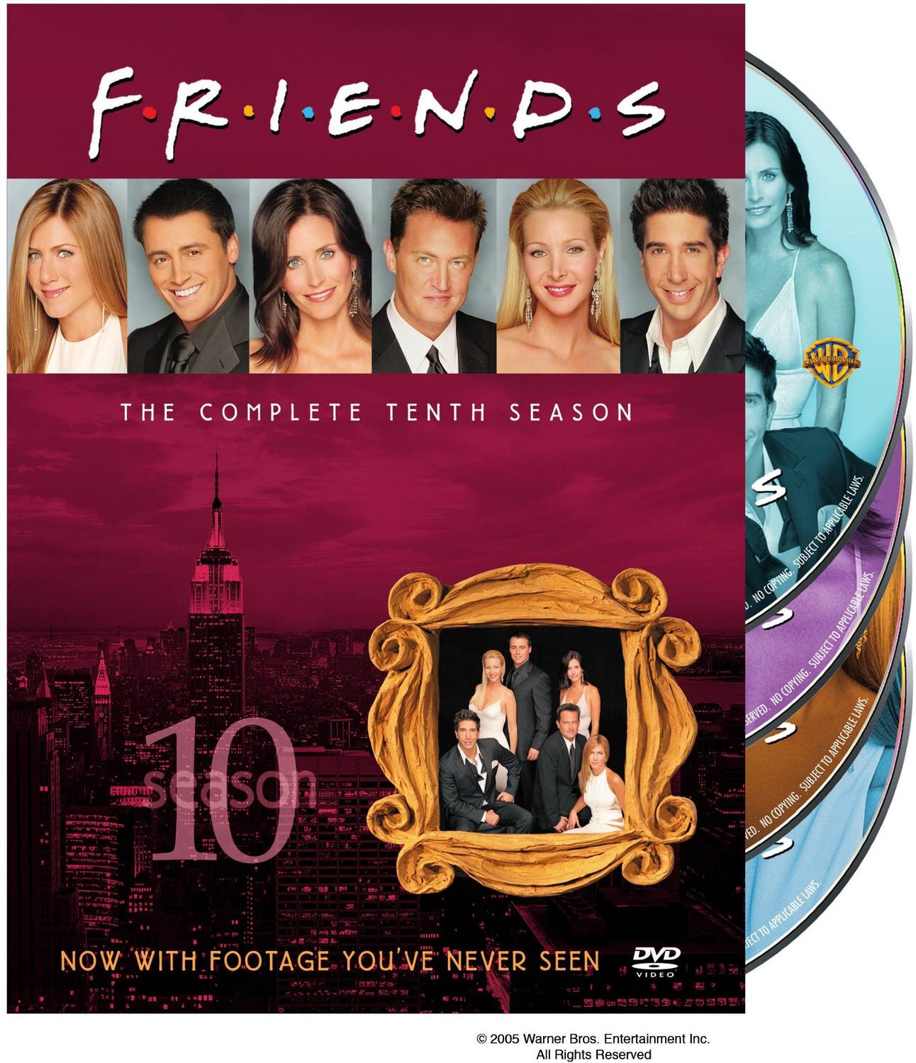 Friends: The Complete Season 10 (4-Disc Box Set) (Fully Packaged