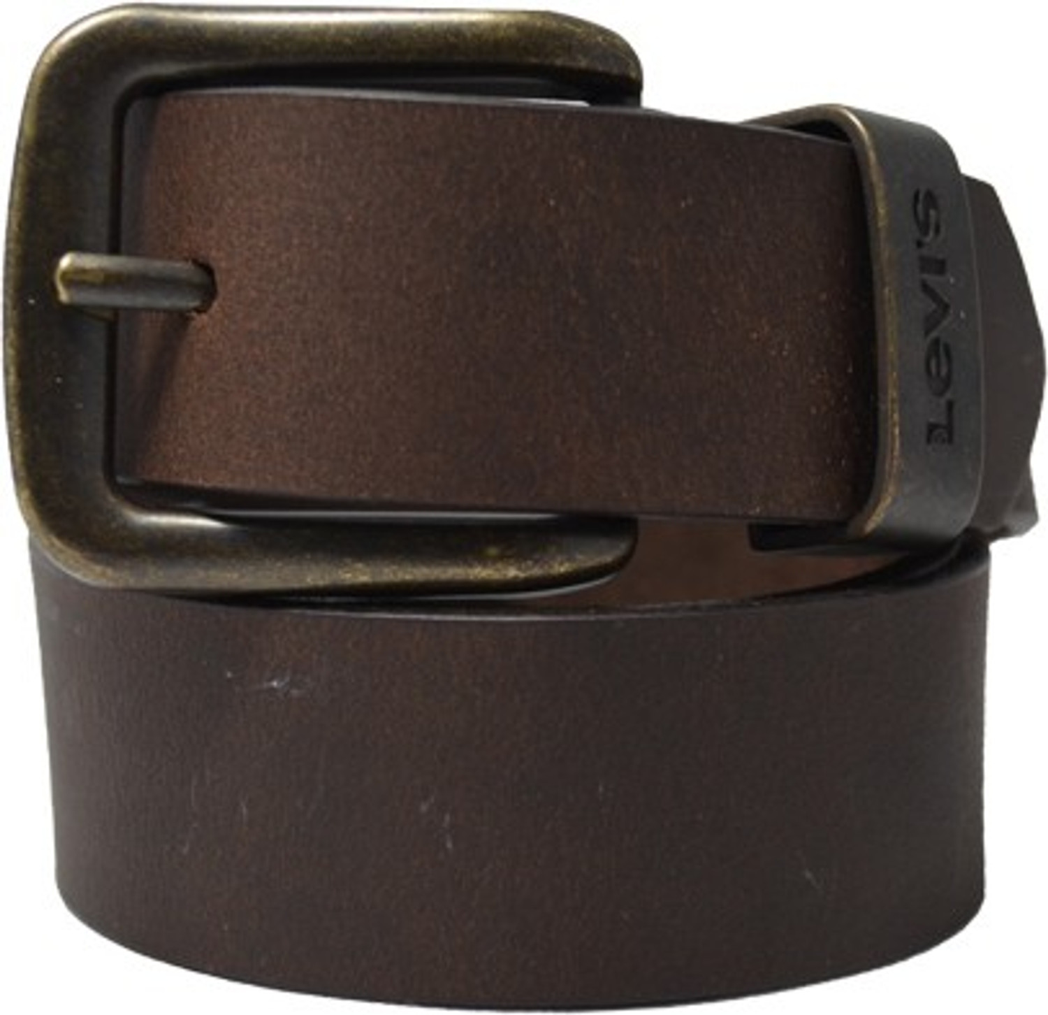 Image of LEVI'S Men Casual Brown Genuine Leather Belt