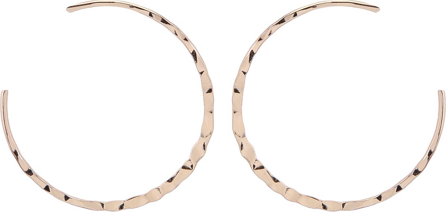 ACCESSORIZE LONDON MN-48180281001 Metal Hoop Earring