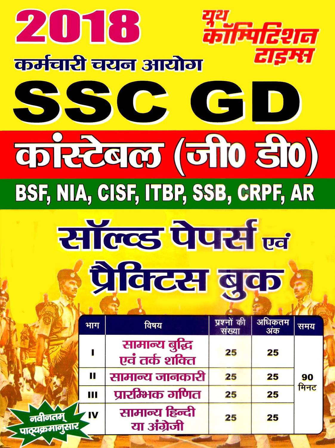 2018 SSC GD Constable Solved Papers & Practice Book