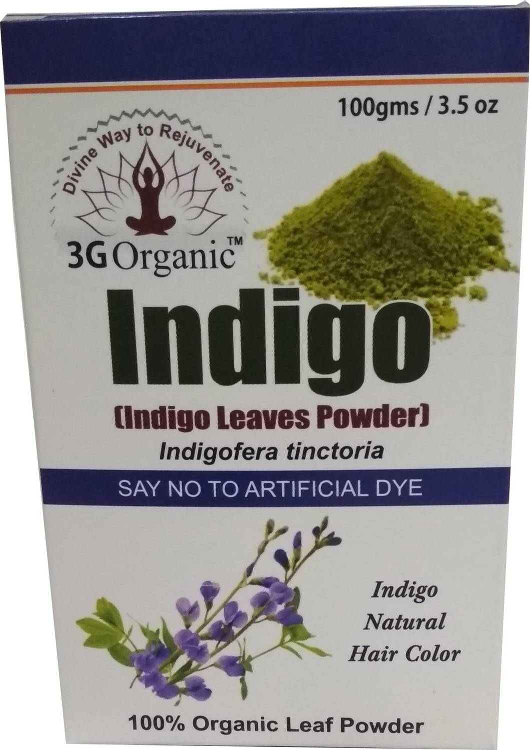 3G Organic Indigo Powder Hair Color 100Gm