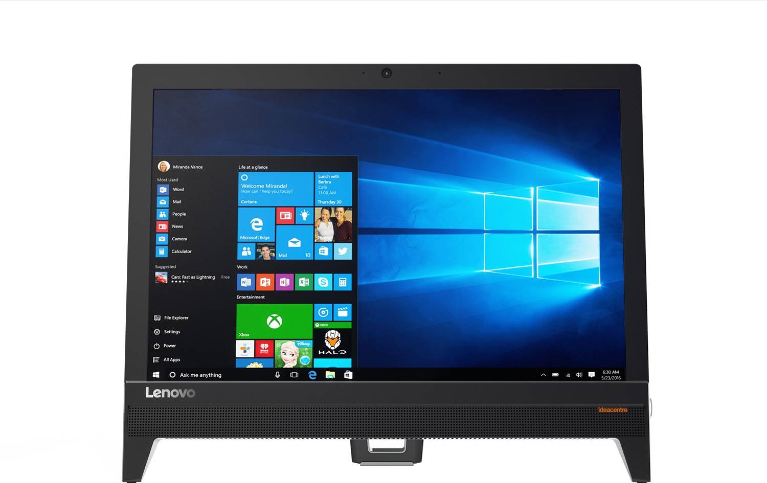 Lenovo Ideacentre 310 Pentium Quad Core (4 GB DDR3/1 TB/Windows 10