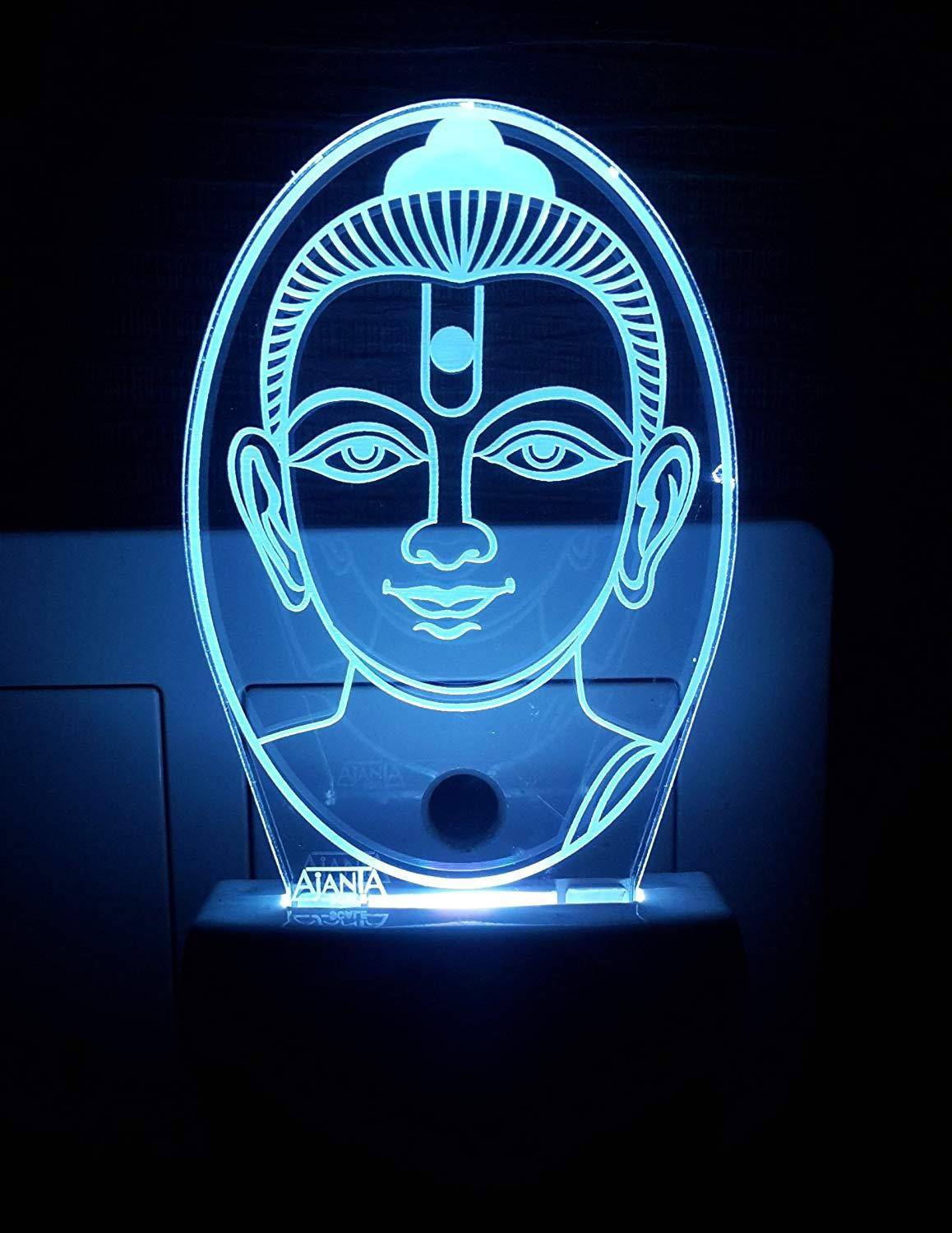 AJANTA Baps Swaminarayan Nilkanth Varni Code : 2074 3d Night Lamp