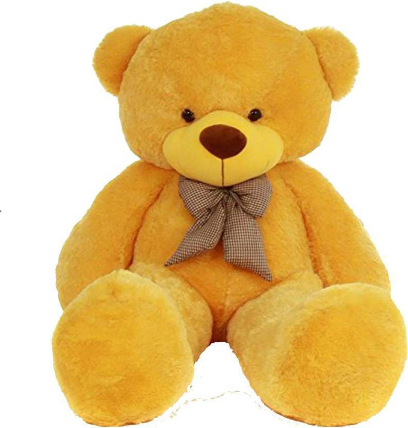 jiokard 5.5 FEET TEDDY BEAR (YELLOW COLOR) 167 CM - 34 mm - 5.5