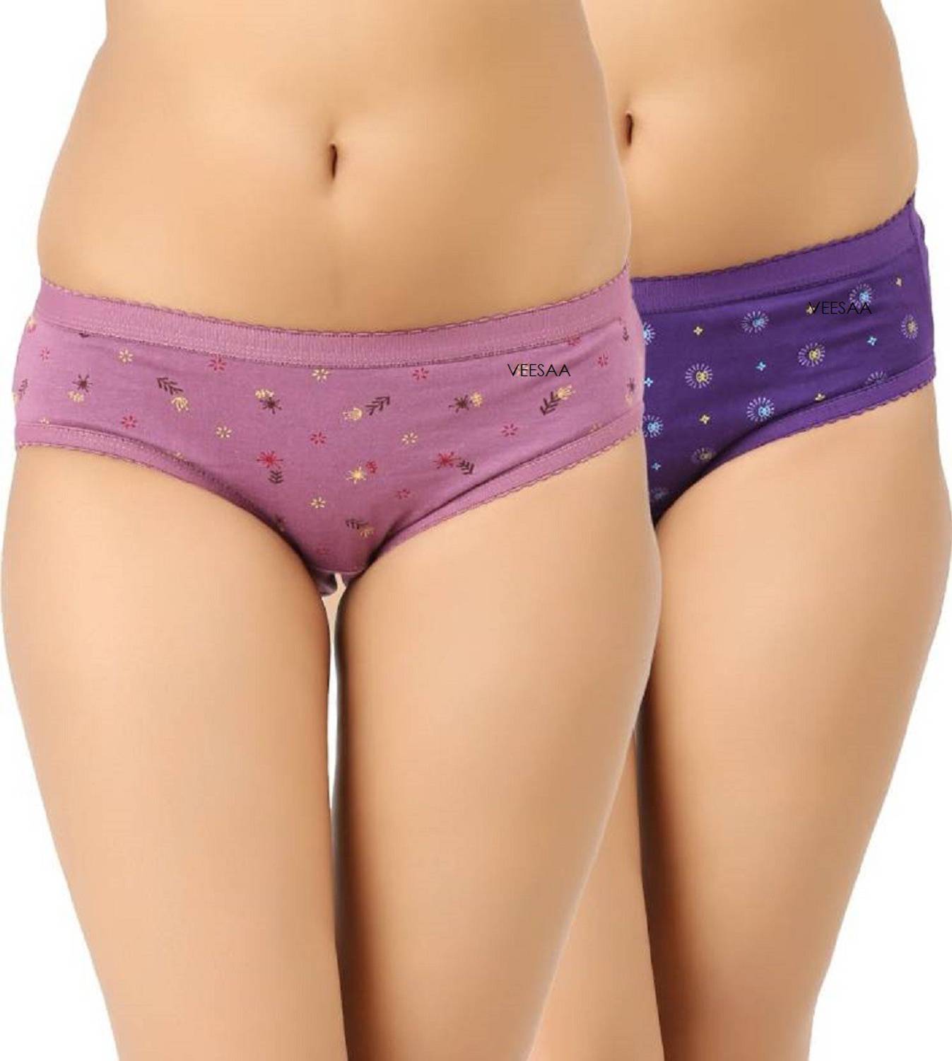 Best Aver garments Women Hipster Purple Panty