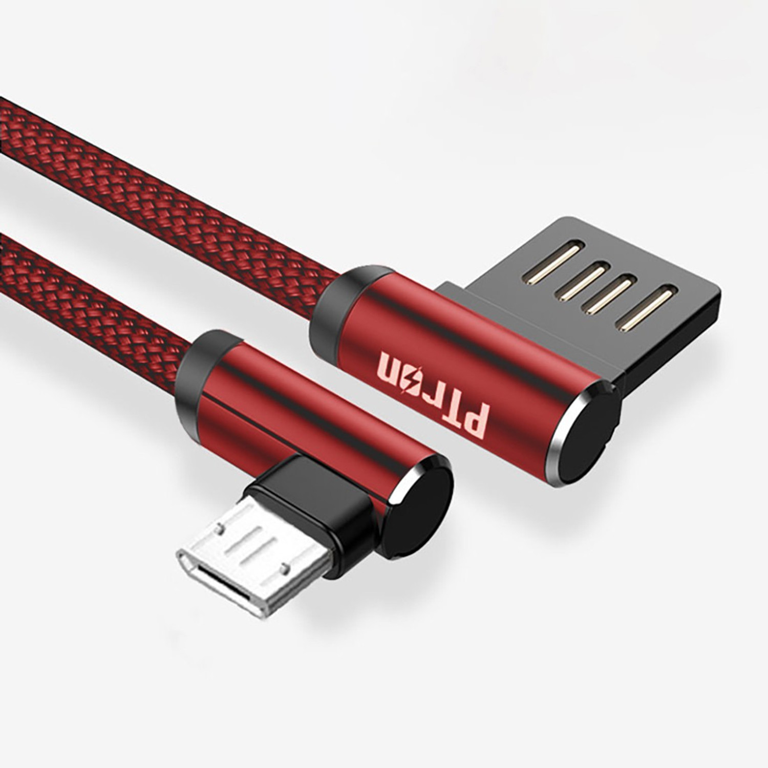 Image of PTron Micro USB Cable 2 A 1.2 m Solero USB Cable for all Andriod Smartphones