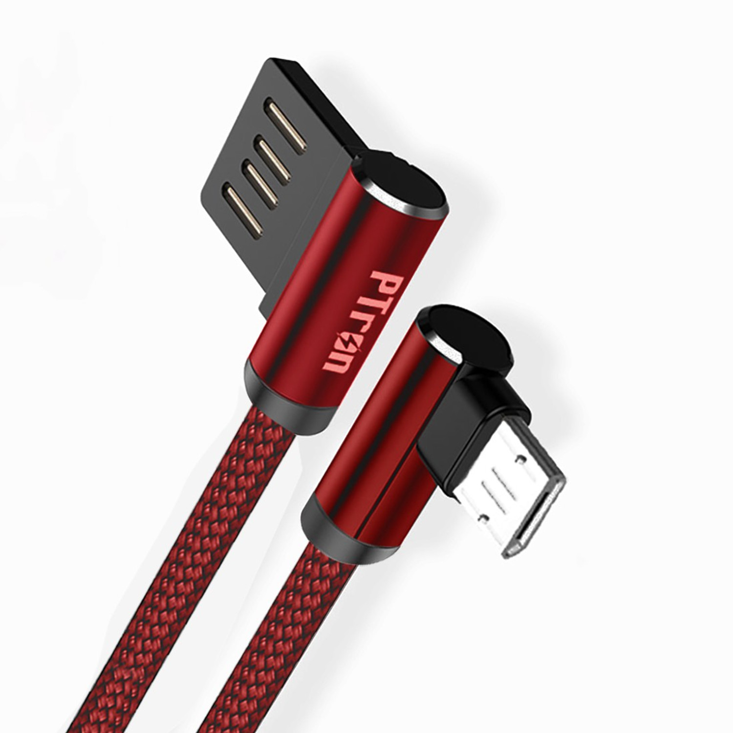 Image of PTron Micro USB Cable 2 A 1.2 m Solero USB Cable for all Andriod Smartphones