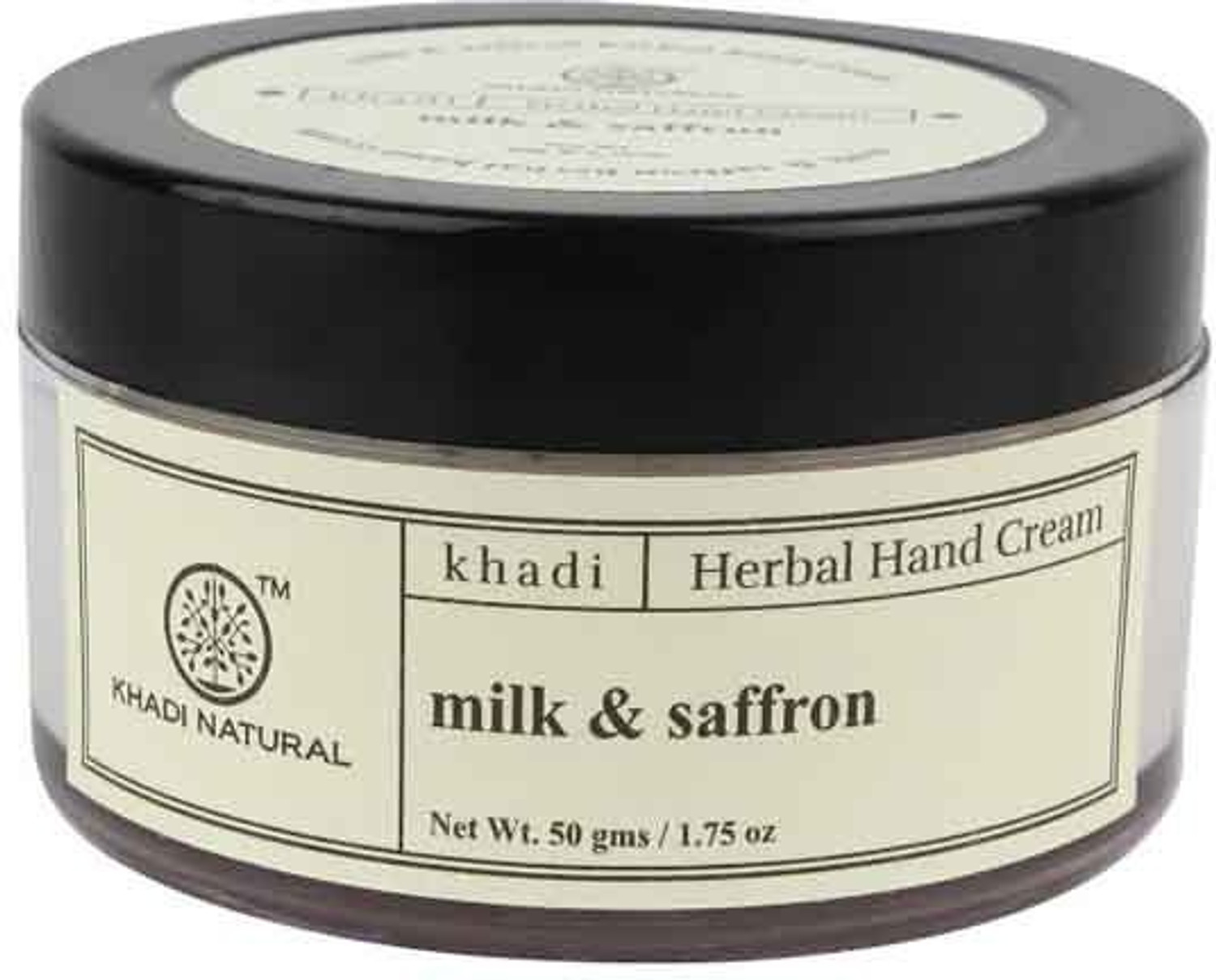 Image of KHADI NATURAL AYURVEDIC MILK & SAFFRON HAND CREAM