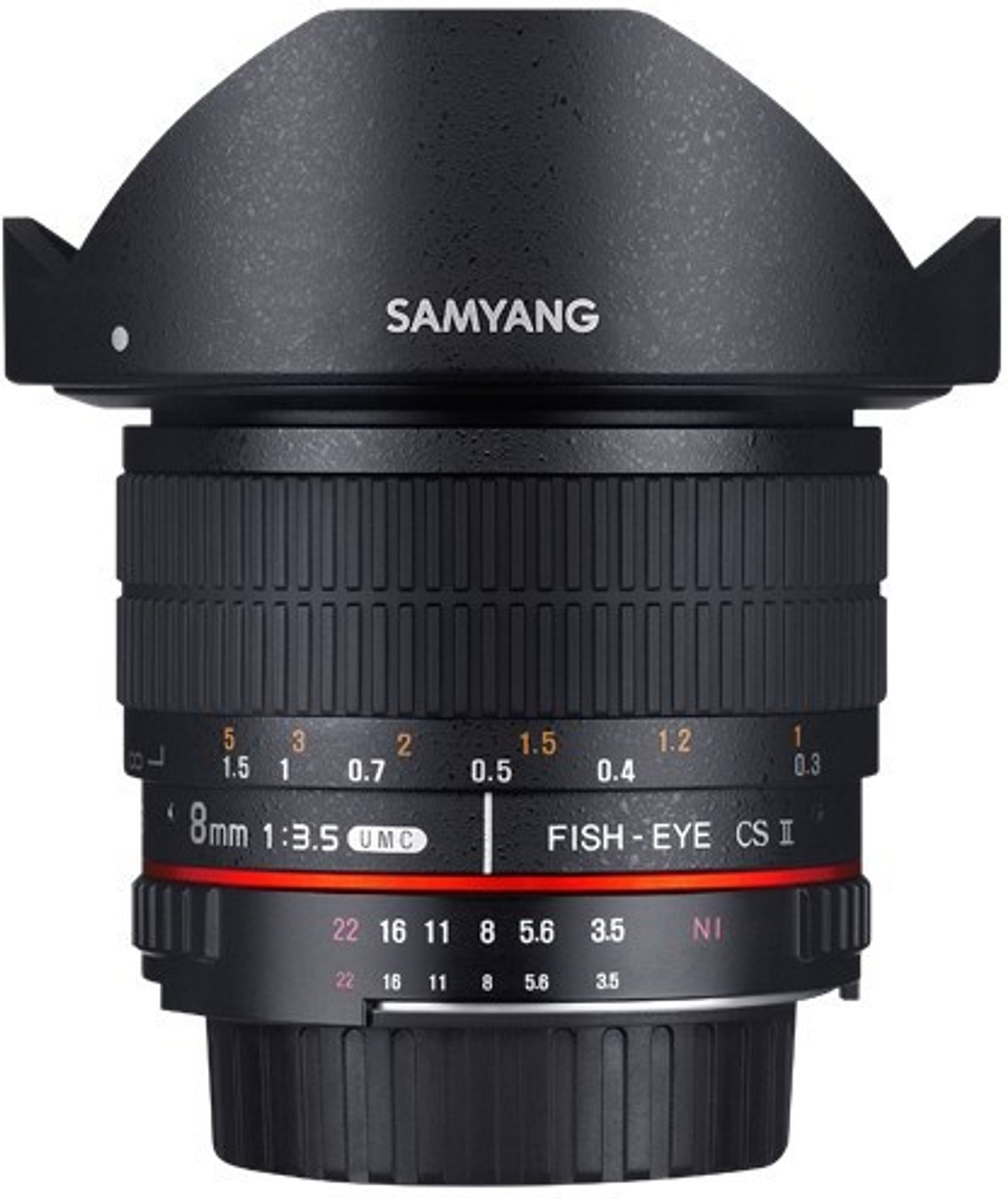 Image of Samyang 8 mm F3.5 UMC Fish-eye CS II Fisheye Prime Lens
