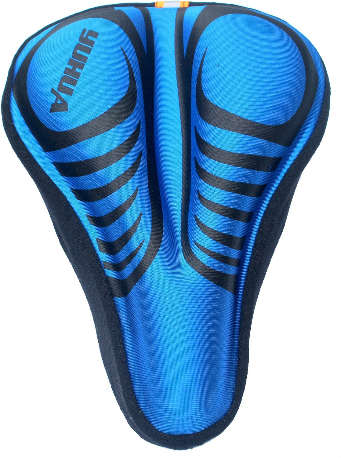 Image of AlexVyan Heavy Original Blue Gel Silicone Cycle Cushion Pad Confort Bicycle Seat Cover, Saddle Cover Free Size