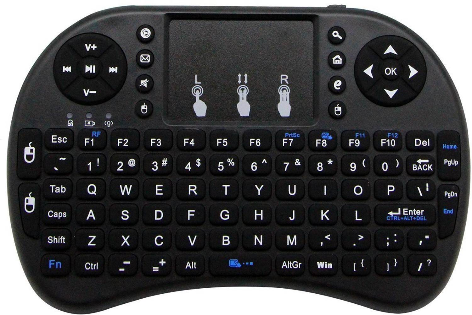 Smart Tech 2.4G Mini Wireless Keyboard i8 With Lithium Battery Ha