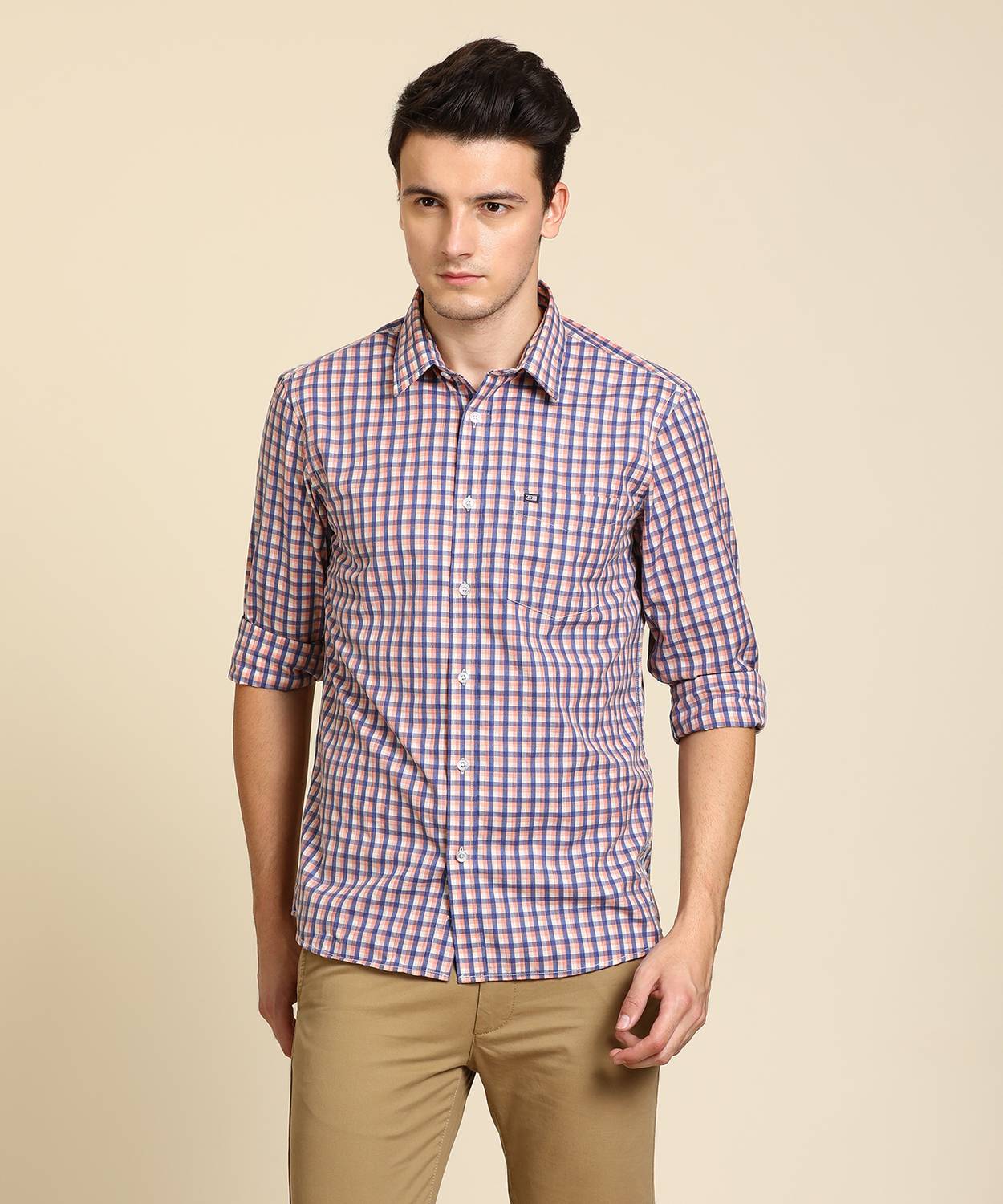 Arrow Sport Men Checkered Casual Multicolor Shirt