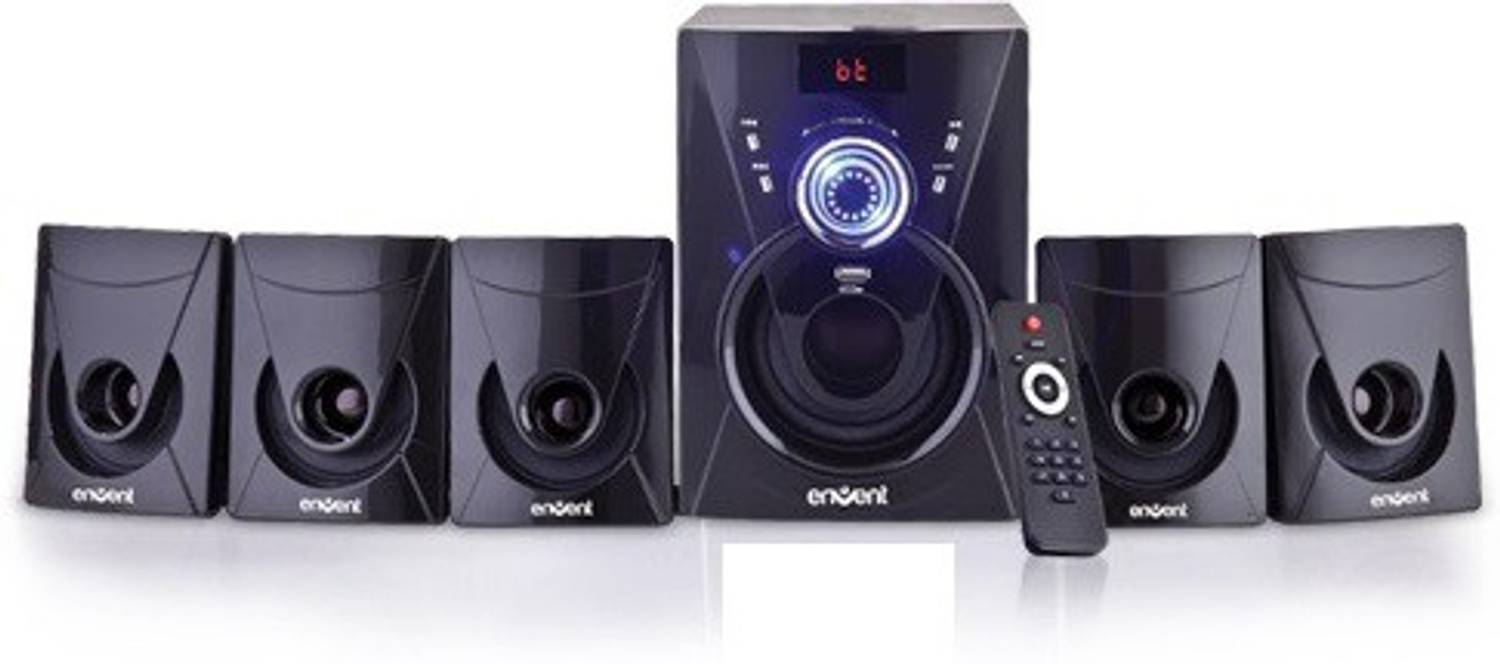Envent Deejay 705 BT 30 W Bluetooth Home Theatre (Black, 5.1 Chan